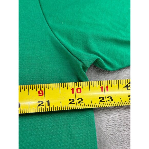 Vtg Country Cottons By Cross Creek Green Polo Shirt 100% Cotton Made In USA XL - Picture 6 of 10